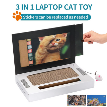 ScratchPad - Cat Scratch Laptop 🐾