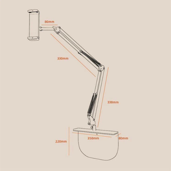 SupportPro™ Adjustable metal stand for mobile devices