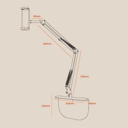 SupportPro™ Adjustable metal stand for mobile devices