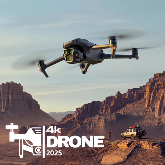 2025 4K Drone for Adults – Auto Return, Brushless Motor, Circular Flight, Waypoints, Altitude Hold, Headless Mode, 43min Flight Time