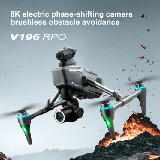 High-tech Mini Drone v196 - 8K Ultra HD camera