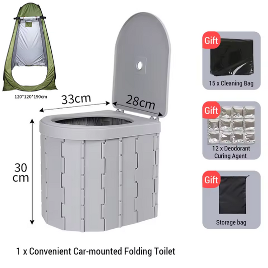 EasyGo Toilet™ Foldable and portable toilet