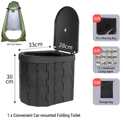 EasyGo Toilet™ Foldable and portable toilet