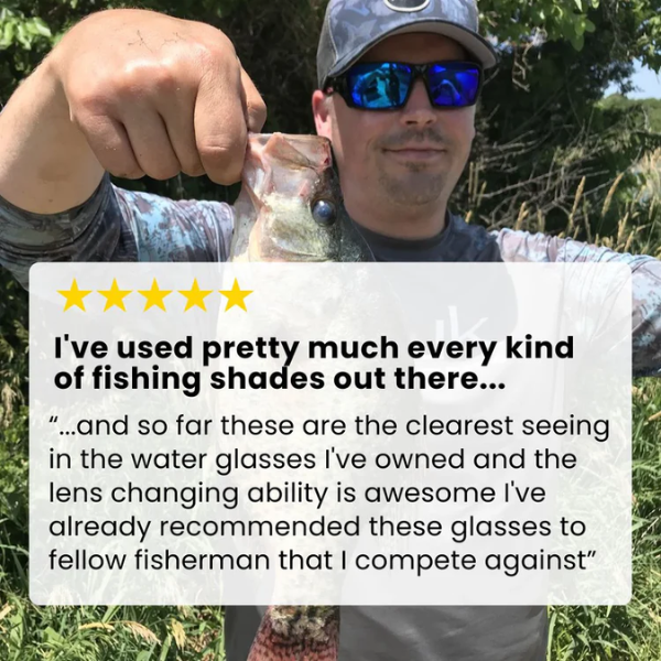 AnglerPro™ Professional Fishing Glasses