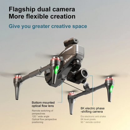 High-tech Mini Drone v196 - 8K Ultra HD camera