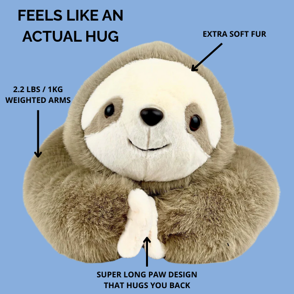 Sid the Sloth – Your weighted emotional refuge